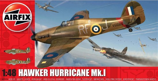 Hawker Hurricane Mk.1 - Hawker Hurricane Mk.1 - Merchandise - Airfix-Humbrol - 5055286671975 - 