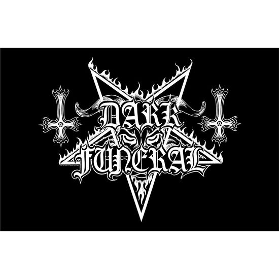 Dark Funeral Textile Poster: Logo - Dark Funeral - Marchandise -  - 5055339777975 - 