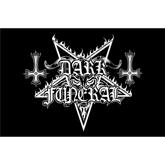 Cover for Dark Funeral · Dark Funeral Textile Poster: Logo (Plakat)