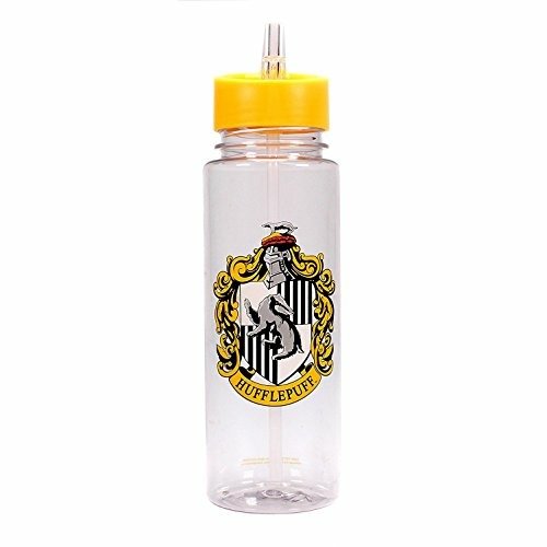 Harry Potter Hufflepuff Water Bottle - Harry Potter - Bøger - GENERAL MERCHANDISE - 5055453457975 - 30. november 2023