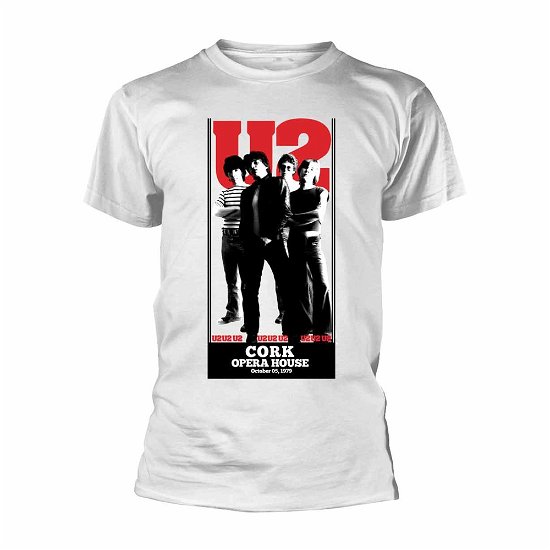 Cover for U2 · Cork Opera House (T-shirt) [size S] [White edition] (2021)
