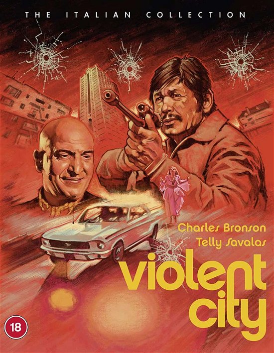 Cover for Violent City BD · Violent City (Blu-ray) (2022)