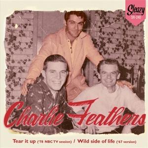 Cover for Charlie Feathers · Tear It Up/Wild Side Of (LP) (2023)