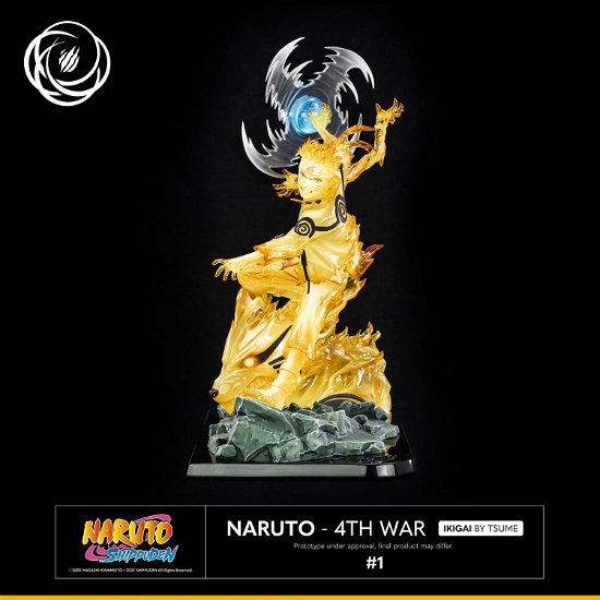 Naruto Shippuden Naruto Fourth Great War Ninja Ikigai Figure - Naruto - Merchandise - TSUME ARTS - 5453003573975 - 30. mars 2023