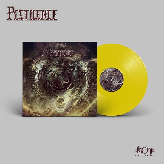Cover for Pestilence · Exitivm (Yellow Vinyl) (LP) (2021)