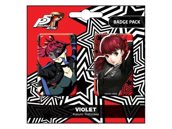 Persona 5 Royal Ansteck-Buttons Doppelpack Violet (Spielzeug) (2024)