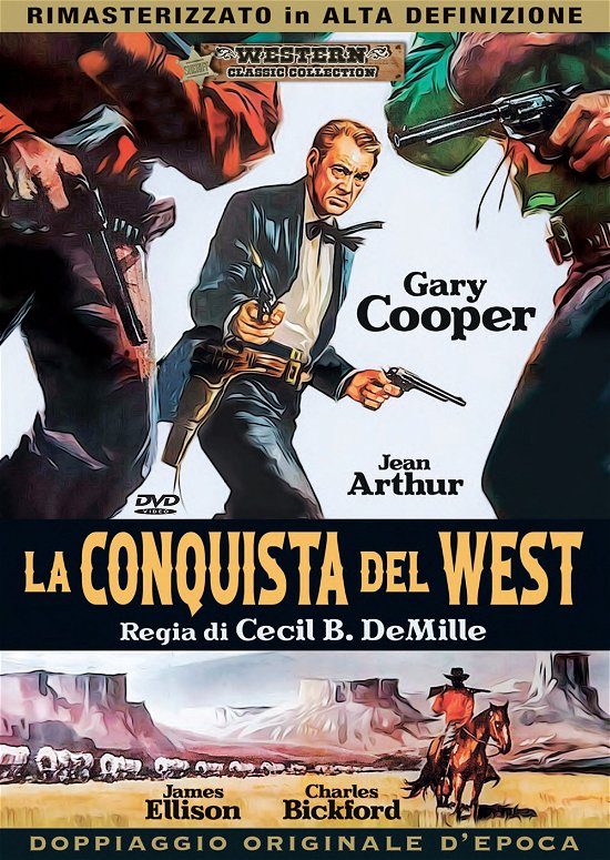 Cover for Gary Cooper · Conquista Del West (La) (DVD)