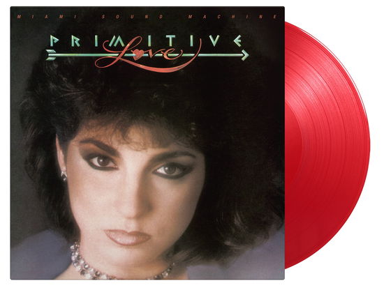 Cover for Miami Sound Machine · Primitive Love (Red Coloured Vinyl) (LP) [Red Vinyl edition] (2024)