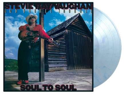 Cover for Stevie Ray Vaughan · Soul To Soul (LP) [Blue Marbled edition] (2023)