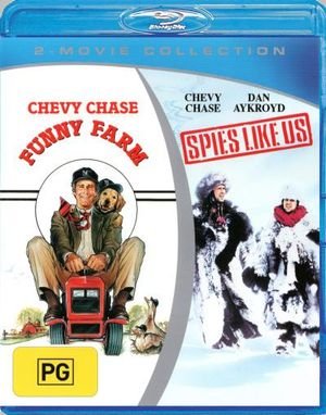 Cover for Chevy Chase · Funny Farm / Spies Like Us (Blu-ray) (2012)