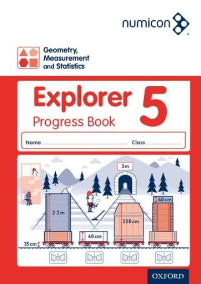 Cover for Andrew Jeffrey · Numicon: Geometry, Measurement and Statistics 5 Explorer Progress Book (Pack of 30) - Numicon (Bokset) (2015)