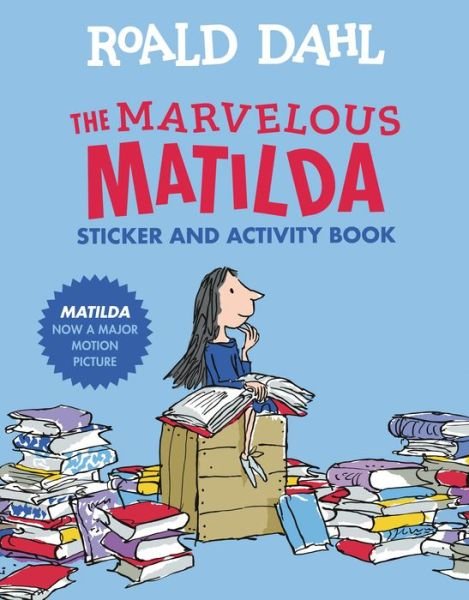 Cover for Roald Dahl · The Marvelous Matilda Sticker and Activity Book (Paperback Book) (2022)