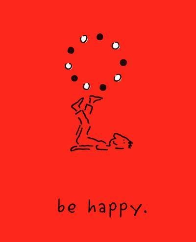 Cover for Monica Sheehan · Be Happy (Deluxe Edition): A Little Book to Help You Live a Happy Life (Hardcover Book) (2018)