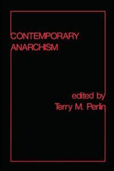 Cover for Contemporary Anarchism (Hardcover Book) (1979)
