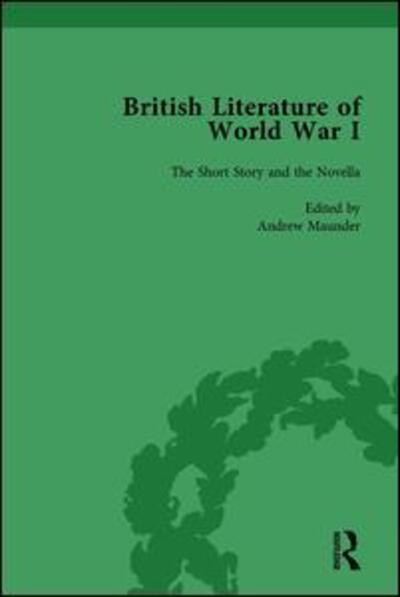 Cover for Andrew Maunder · British Literature of World War I, Volume 1 (Hardcover Book) (2011)