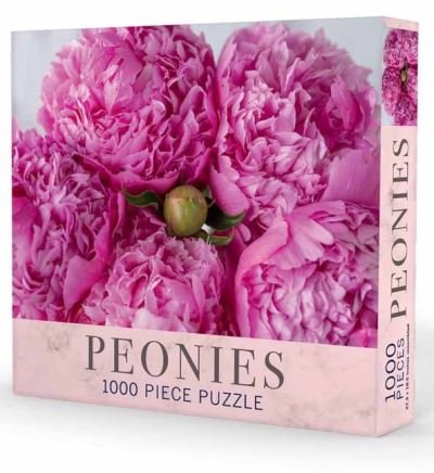 1000-piece puzzle: Peonies - Gibbs Smith - Brætspil - Gibbs M. Smith Inc - 9781423656975 - 7. september 2021
