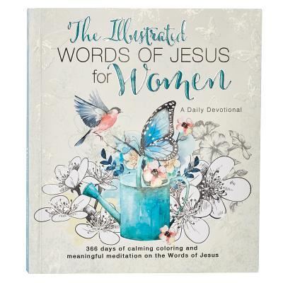 Cover for Co-illustrated Words of Jesus for Women, the (Book) (2016)