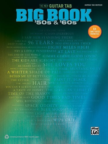 Cover for Alfred Publishing Staff · The New Guitar Big Book of Hits -- '50s &amp; '60s: Guitar Tab (The New Guitar Tab Big Book) (Sheet music) (2014)