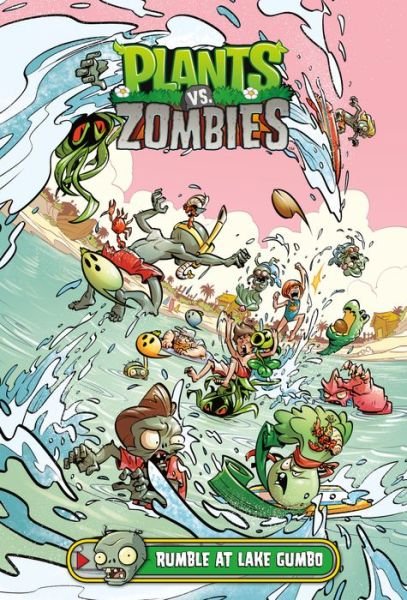 Cover for Paul Tobin · Plants Vs. Zombies Volume 10: Rumble at Lake Gumbo (Hardcover Book) (2018)