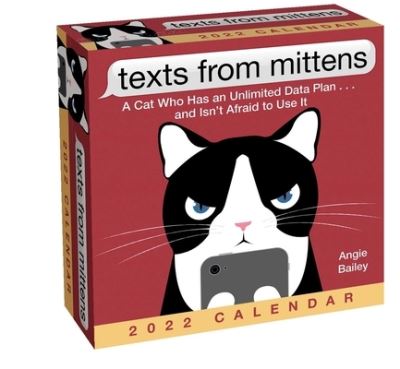 Cover for Angie Bailey · Texts from Mittens the Cat 2022 Day-to-Day Calendar (Calendar) (2021)