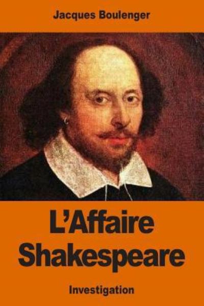 Cover for Jacques Boulenger · L'Affaire Shakespeare (Paperback Book) (2016)