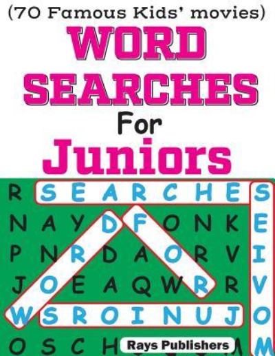 Cover for Rays Publishers · WORD SEARCHES for JUNIORS (Pocketbok) (2017)