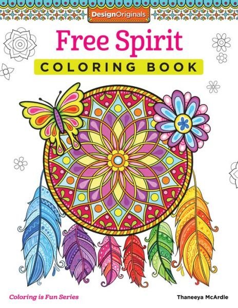 Cover for Thaneeya McArdle · Free Spirit Coloring Book - Coloring is Fun (Paperback Book) (2015)