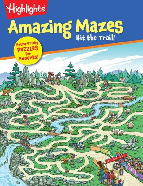 Cover for Highlights for Children · Hit the Trail!: Puzzles for Experts (Paperback Book) (2015)