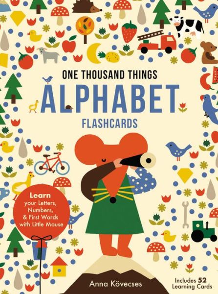 Cover for Anna Kovecses · Little Mouse's Alphabet Flash Cards: 52 Flash Cards to Learn Your Letters &amp; FIrst Words with Little Mouse (Flashcards) (2018)