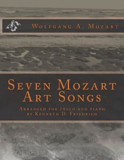 Cover for Wolfgang Amadeus Mozart · Seven Mozart Art Songs (Paperback Book) (2014)