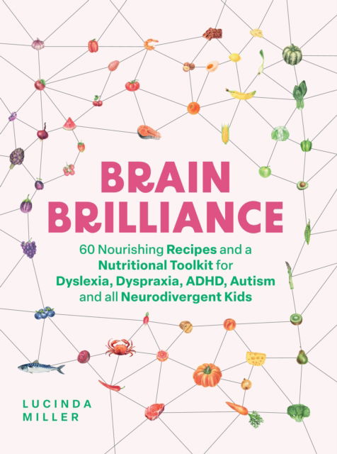 Cover for Lucinda Miller · Brain Brilliance: 60 Nourishing Recipes And A Nutritional Toolkit For Dyslexia, Dyspraxia, ADHD, Autism and All Neurodivergent Kids (Hardcover Book) (2024)