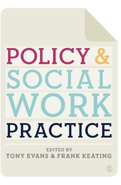 Cover for Tony Evans · Policy and Social Work Practice (Gebundenes Buch) (2015)