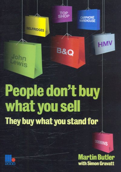 Cover for Martin Butler · People Don't Buy What You Sell (Taschenbuch) (2005)