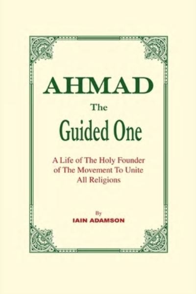 Cover for Iain Adamson · Ahmad, the guided one (Book) (2022)