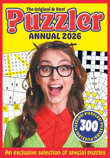 Cover for Puzzler Annual 2026 (Paperback Book) (2025)