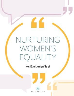 Cover for Cbe International · Nurturing Women's Equality (Paperback Book) (2021)