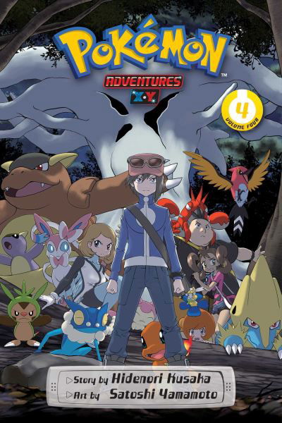 Cover for Hidenori Kusaka · Pokemon Adventures: X•Y, Vol. 4 - Pokemon Adventures: X•Y (Paperback Bog) (2023)