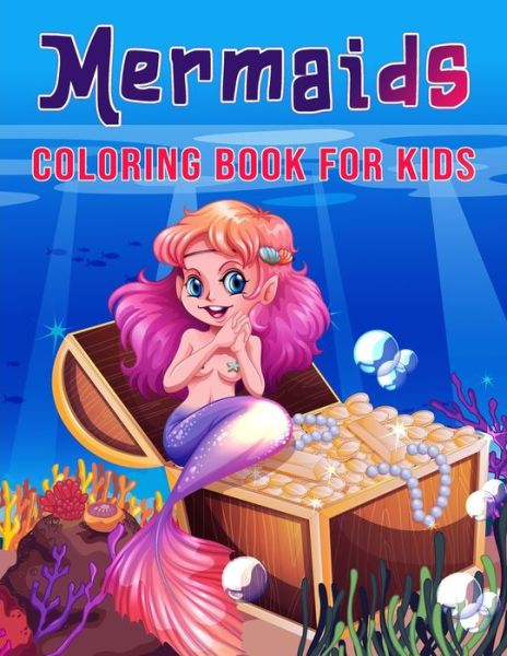 Cover for Deeasy Books · Mermaids Coloring Book For Kids (Paperback Book) (2021)