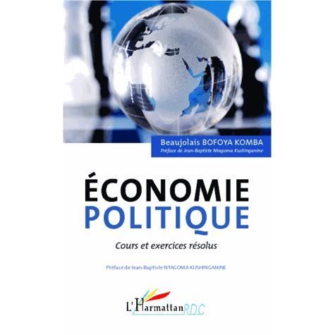 Cover for Beaujolais Bofoya Komba · Economie politique (Paperback Book) (2020)
