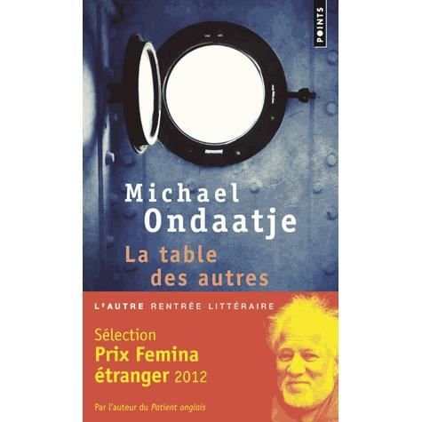 Cover for Michael Ondaatje · La table des autres (Paperback Book) (2013)