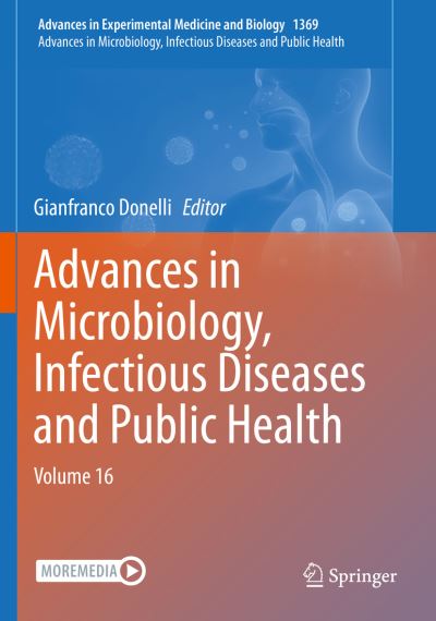 Cover for Gianfranco Donelli · Advances in Microbiology, Infectious Diseases and Public Health: Volume 16 - Advances in Microbiology, Infectious Diseases and Public Health (Paperback Book) [1st ed. 2022 edition] (2023)