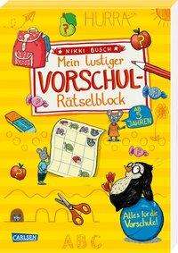 Cover for Busch · Mein lustiger Vorschul-Rätselbloc (Book)