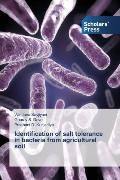 Cover for Prashant D. Kunjadiya · Identification of Salt Tolerance in Bacteria from Agricultural Soil (Paperback Book) (2013)