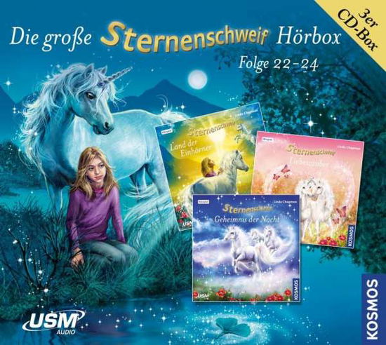 DIE GROßE STERNENSCHWEIF HÖRBOX FOLGE 22-24 - Sternenschweif - Muzyka - USM - 9783803236975 - 3 listopada 2017