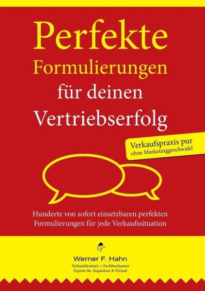 Cover for Hahn · Perfekte Formulierungen für deinen (Bok) (2018)