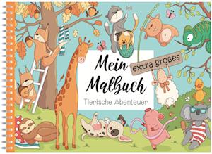 Mein extra großes Malbuch - Christoph Alexander - Books - Nova MD - 9783989424975 - October 10, 2024