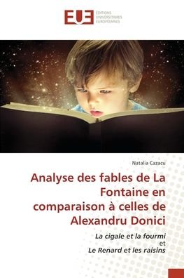Cover for Cazacu · Analyse des fables de La Fontain (Book) (2020)