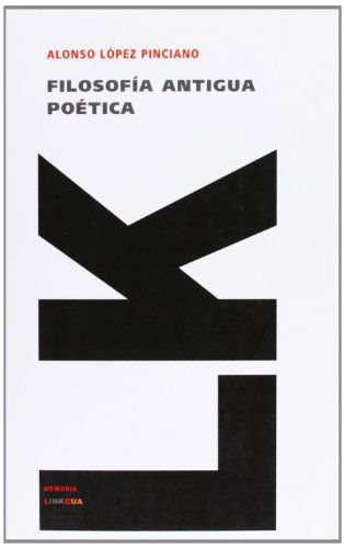 Cover for Alonso López Pinciano · Filosofía Antigua Poética (Memoria) (Spanish Edition) (Paperback Book) [Spanish edition] (2024)