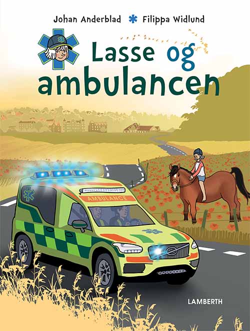 Cover for Johan Anderblad · Lasse og ambulancen (Bound Book) [1th edição] (2020)