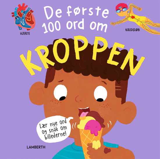 Cover for Fran Bromage · De første 100 ord om: De første 100 ord om kroppen (Bound Book) [1st edition] (2024)